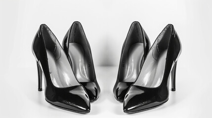 black heels - obrazy, fototapety, plakaty