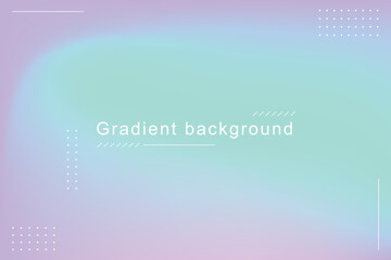 Modern gradient blurred vector background