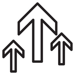 Illustration of arrow, Modern simple arrow, Button, Cursor