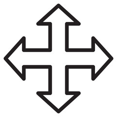 Illustration of arrow, Modern simple arrow, Button, Cursor