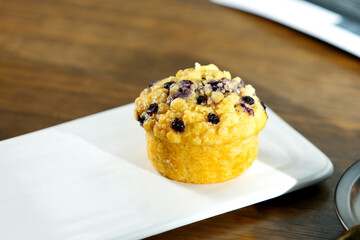 Blueberry mini cake bread