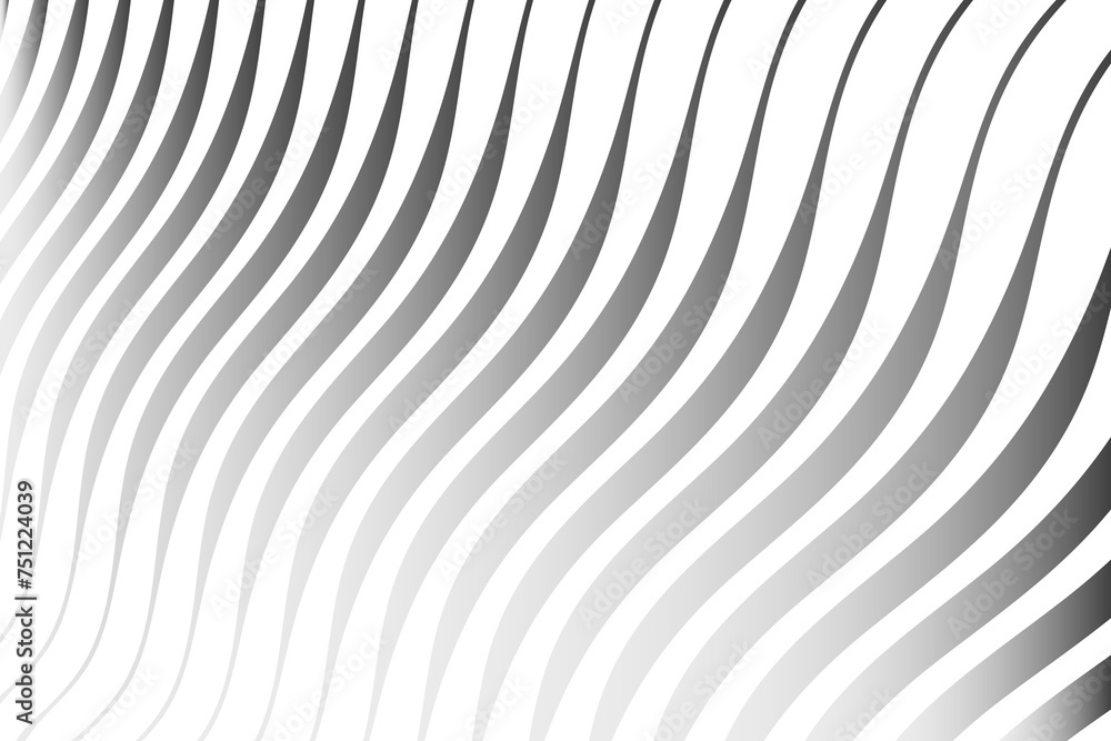 Aufkleber abstract background with waves and curve lines.
