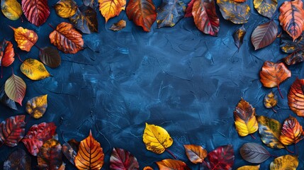 Fall Foliage A Seasonal Splash of Color Generative AI