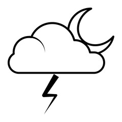weather line icon