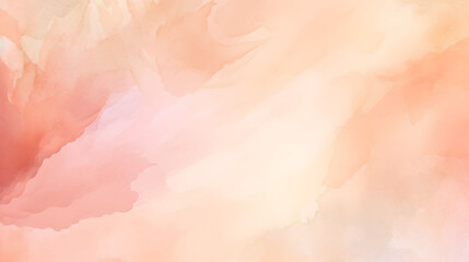 Watercolor Peach Beige Background - A Soft and Subtle Canvas Perfect for Delicate Designs and...