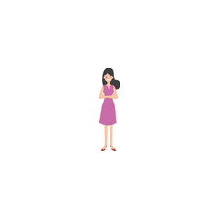 vector mother's day mother with pose people