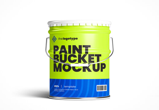 Paint Bucket Mockup