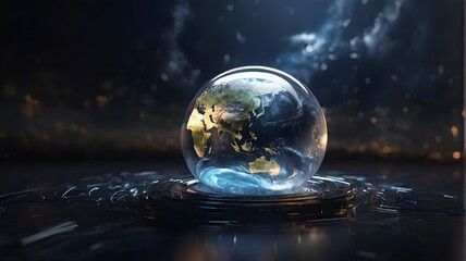 Cosmic Flutter: Earth's Transformation