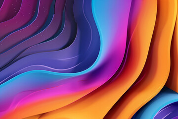 Modern abstract curve background.