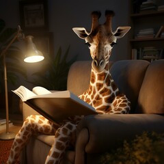 giraffe in the wild