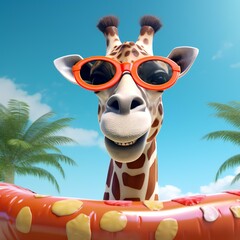 cartoon tourist