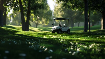 mowing the lawn