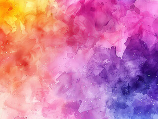 Abstract Colorful Watercolor