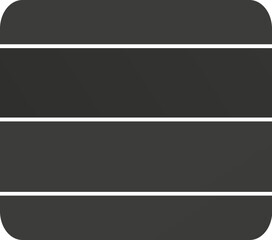 3d render solar panel icon black