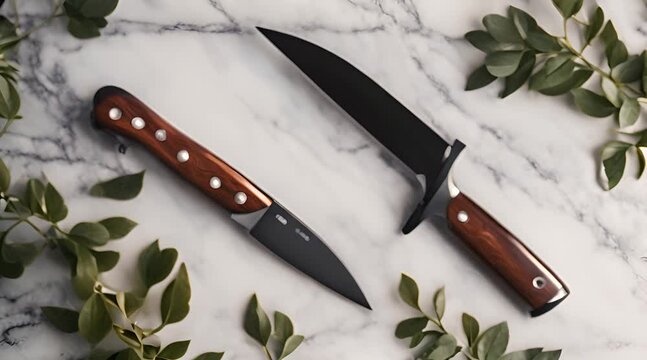 Sharp Kitchen Knives for Precise Cuts