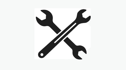 Tool icon vector. Repair sign. Building symbol or log