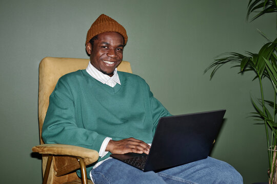 Cheerful African American CEO Portrait