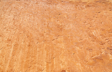 Texture of a Cliff Face at Arches National Park, in eastern Utah