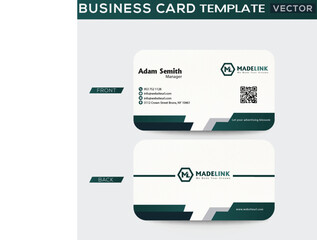 Business card template 2024