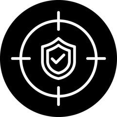 Insurance glyph icons