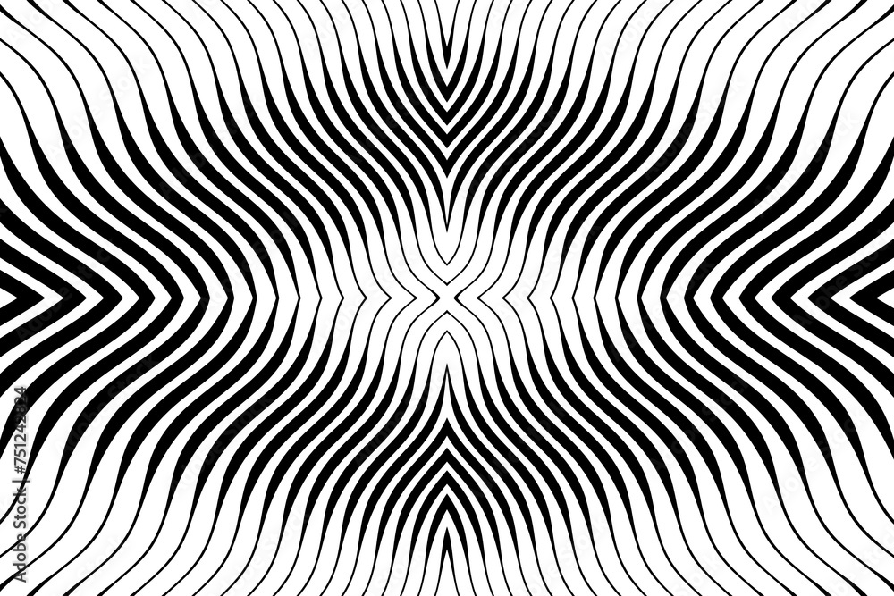 Poster abstract background with waves and curve lines.