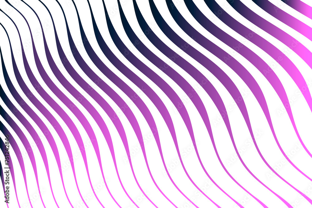 Aufkleber abstract background with waves and curve lines.