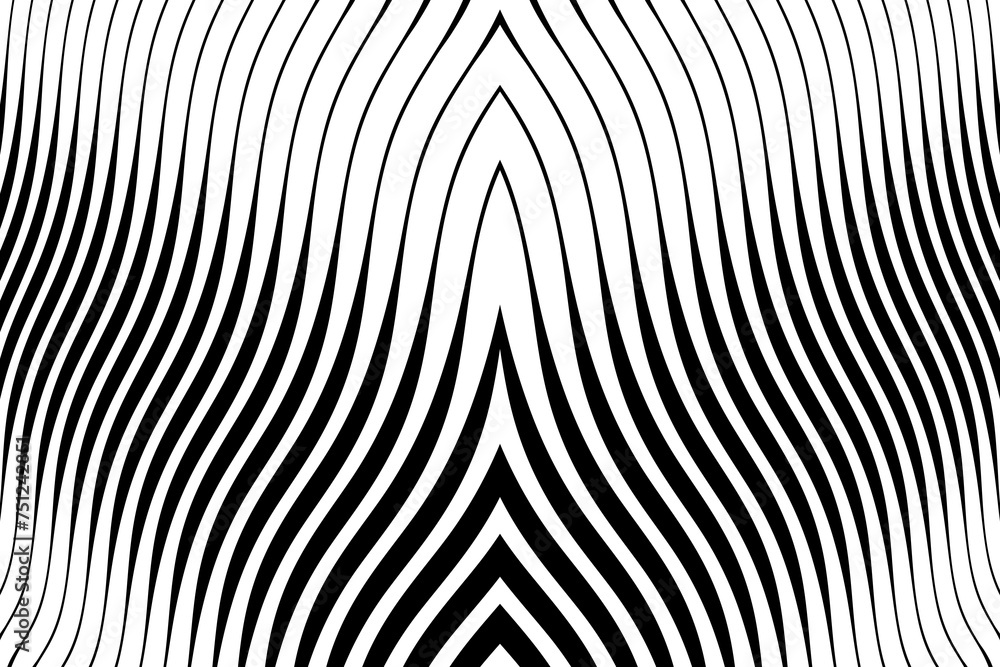 Poster abstract background with waves and curve lines.