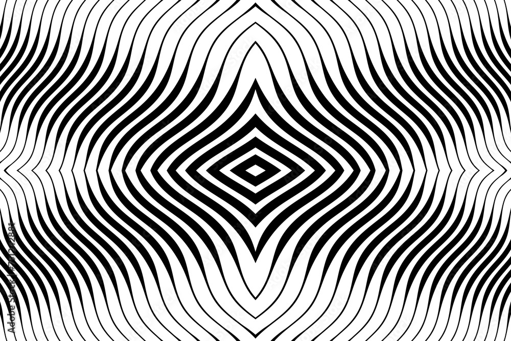 Poster abstract background with waves and curve lines.