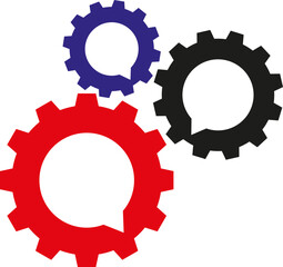 engineer forum vector template logo design