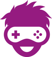 game kids vector template logo design