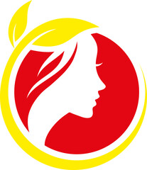 nature beauty vector template logo design