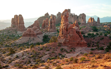 The Hoodoos of Arches National Park in Utah