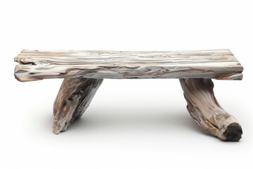 Fototapeta premium piece of furniture that merges the rugged charm of the outdoors with the sophistication of interior design
