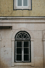 Architectural details in Lisbon Portugal