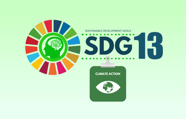 13th goal- climate action. Sustainable development goals