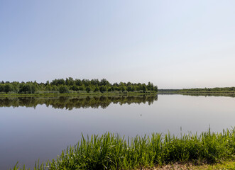 a wide river in eastern Europe, the Neman