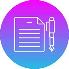 Pen and Paper Icon