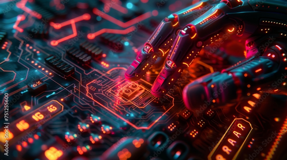 Poster A chatbot developed by OpenAI can be used with ChatGPT on the keyboard. AI or artificial intelligence can be used to enable smart AI or artificial intelligence chats.
