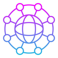 Global Network Icon