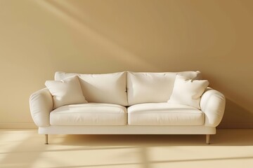 sofa on a light background