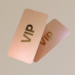 vip tickets vector