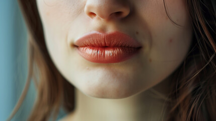 女性の唇　ビューティイメージ