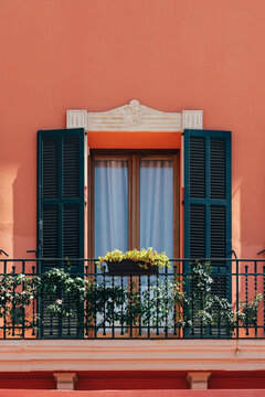 Facade of classic building