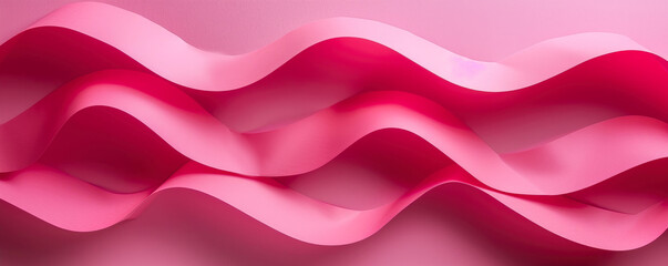 abstract paper background made of paper strips in pink color