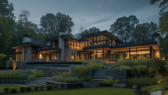 This stunning residence was carefully crafted to accommodate families with multiple generations. Featuring separate areas for privacy and communal spaces for coming together