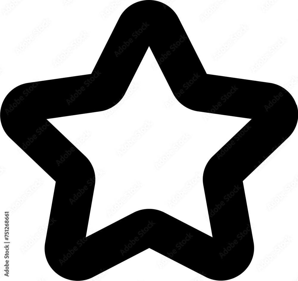 Poster abstract vector shape object flower star pattern