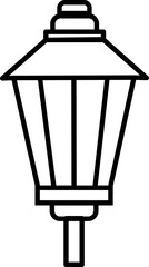 Garden Lamp Icon