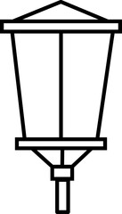 Garden Lamp Icon