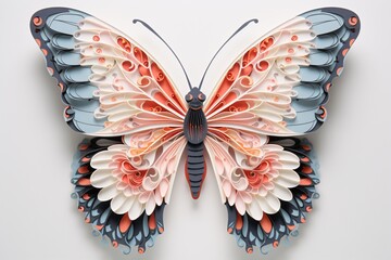 a butterfly made of paper