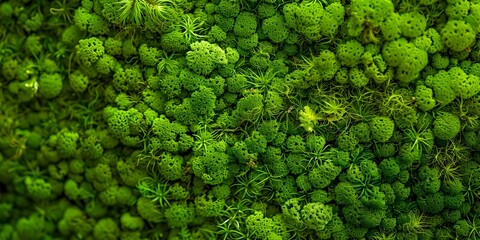 Lush Green Wall of Nature